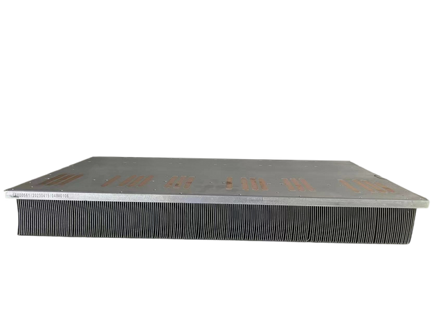 Disipador térmico de aluminio o Cu de alta densidad para radiador de refrigeración IGBT con tubo de calor de alta potencia