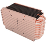 Fregadero de calor de proceso de soldadura de material de cobre con tubo de calor para el sistema de enfriamiento de iluminación LED de 800W -1000W