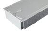 Fregadero de calor de aluminio de aluminio esquivado para enfriamiento por láser 3000W
