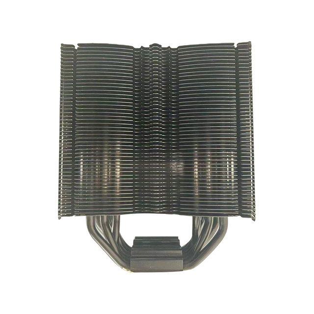 Fabricación de disipador de calor de tubo de cobre de aleta de módulo de enfriamiento de aluminio de tubo de cobre personalizado